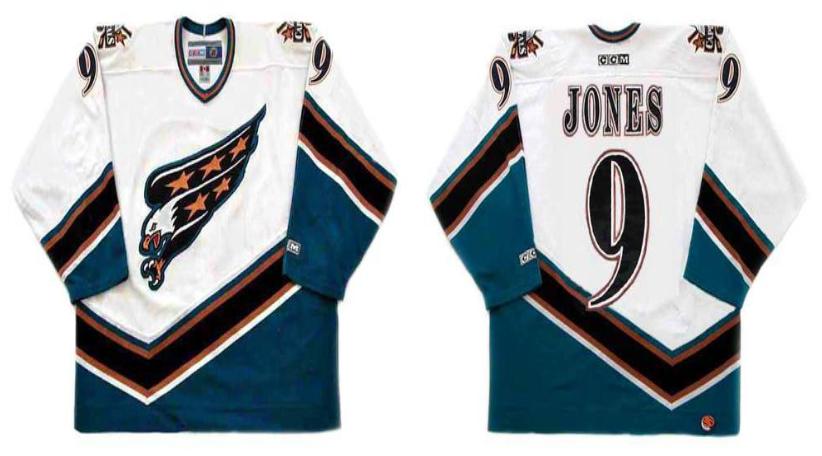 2019 Men Washington Capitals 9 Jones white CCM NHL jerseys